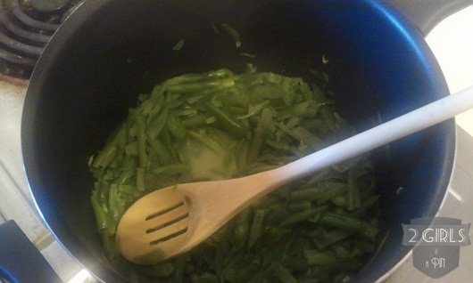 Step 8: 2 Girls and a Pin French-cut Green Beans Step 8: 2 Girls and a Pin French-cut Green Beans