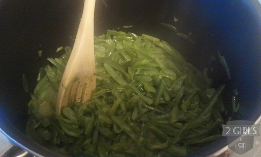 Step 12: 2 Girls and a Pin French-cut Green Beans Step 12: 2 Girls and a Pin French-cut Green Beans