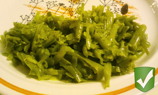 2 Girls and a Pin tested Martha's French Cut Green Beans