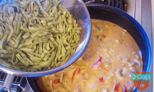 Step 30: 2 Girls and a Pin tested Cajun Chicken Linguine