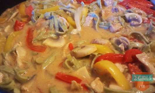 Saucy: 2 Girls and a Pin tested Cajun Chicken Linguine