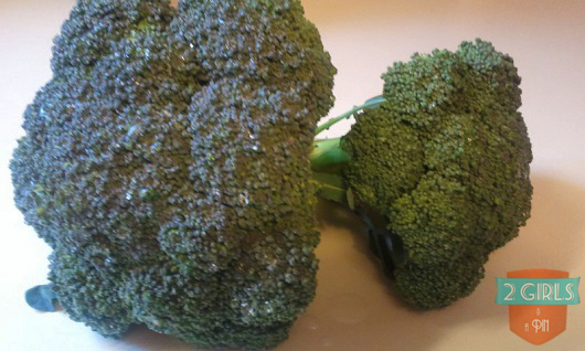 Step 1: 2 Girls and a Pin tested oven baked broccoli.