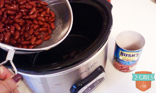 Step 1: 2 Girls and a Pin tested a Crock Pot Taco Chicken Chili
