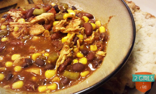 Beer Bread: 2 Girls and a Pin tested a Crock Pot Taco Chicken Chili